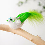 Bird Teaser Wand Cat Toy with Suction Cup