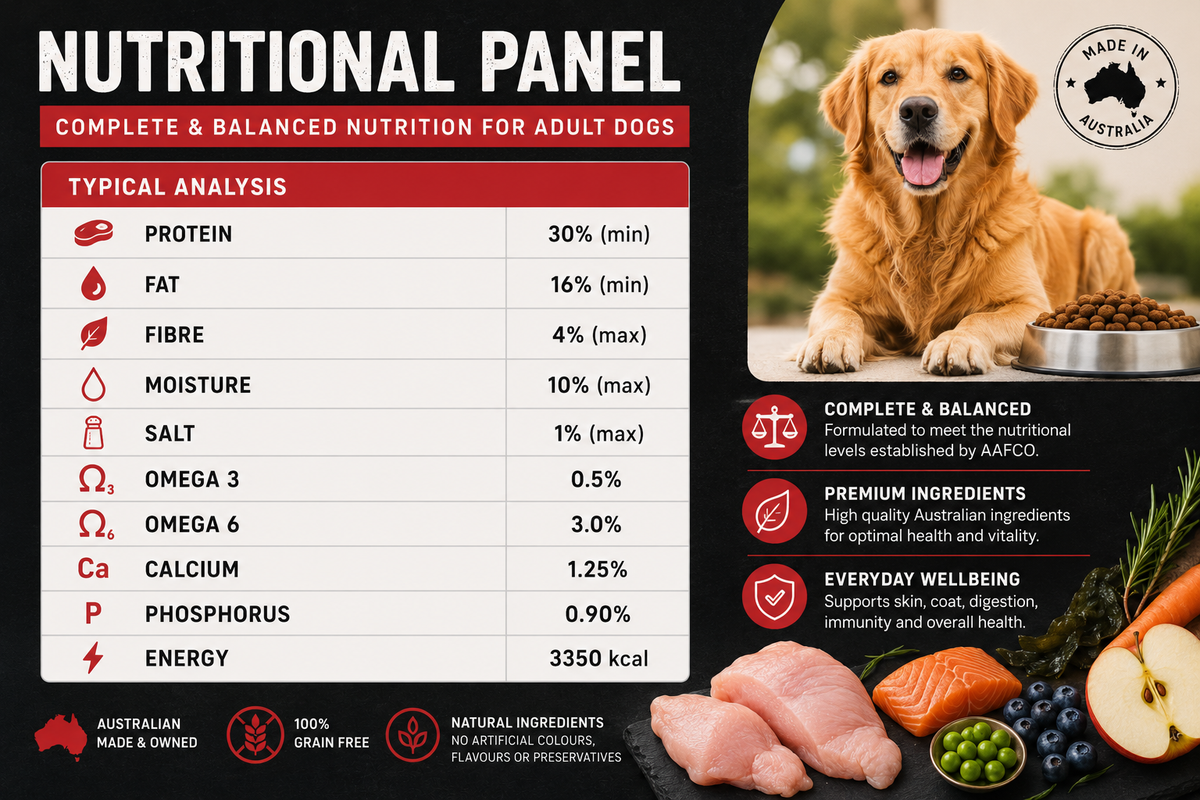 Turkey, Chicken & Ocean Fish Dry Dog Food