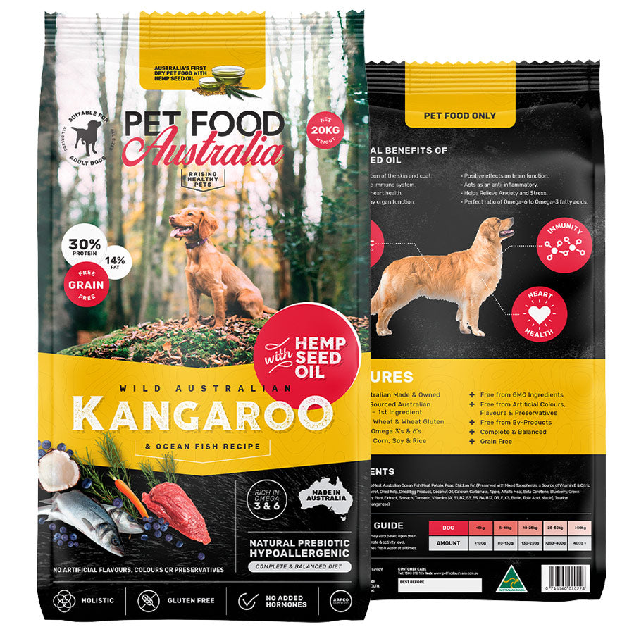 Kangaroo & Ocean Fish Dry Dog Food