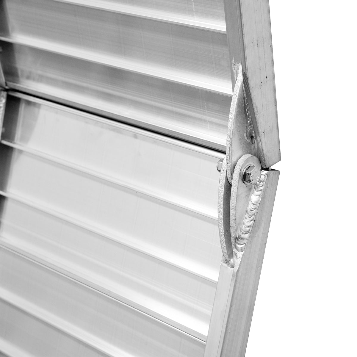 NNEDPE Foldable Aluminium Dog Ramp -  183 x 38cm