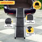 NNEDPE Heavy-Duty Aluminium Telescopic Pet Ramp-3